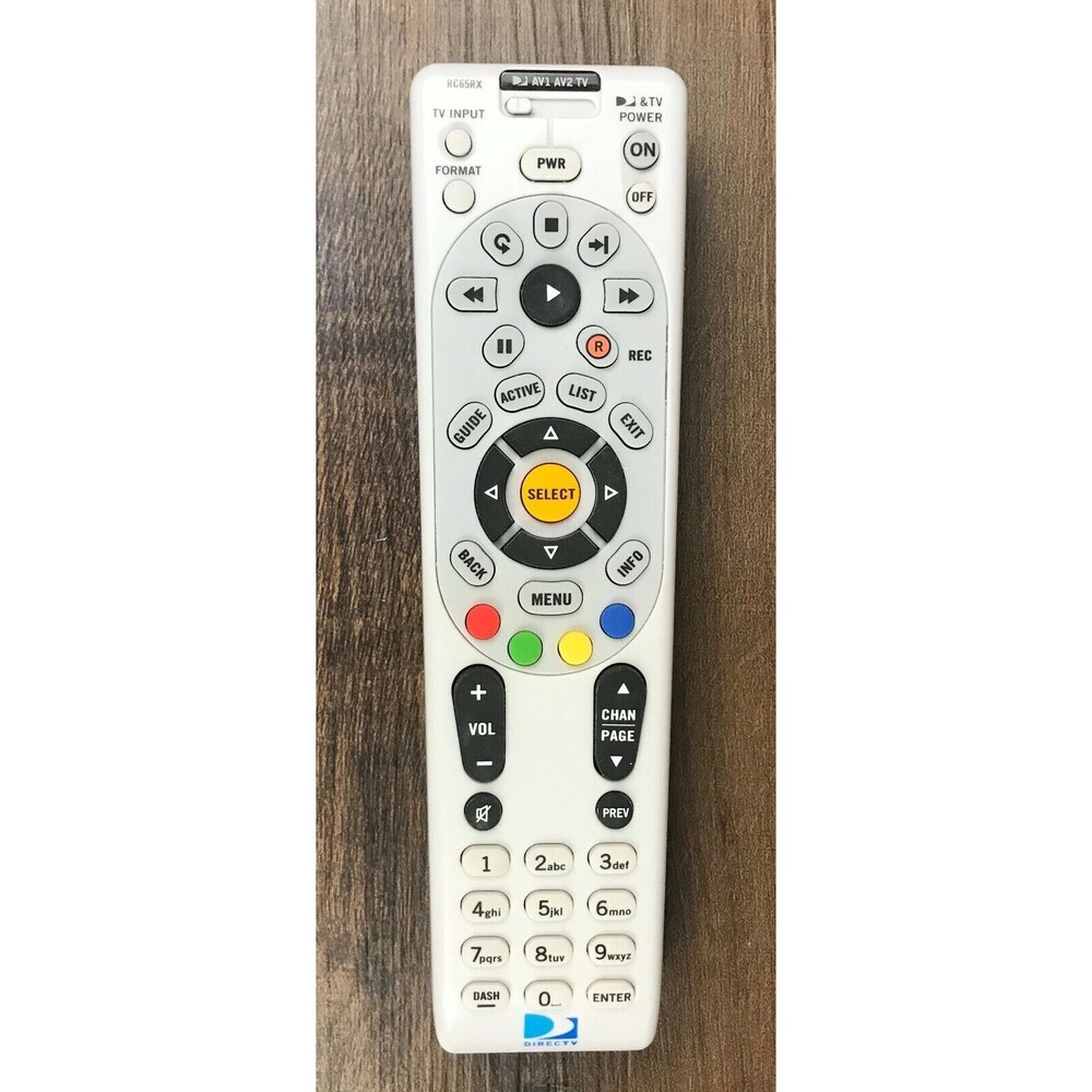 DirecTV  RC65RX Universal Remote Control RF-XMP Direct TV H/HR24 & Above
